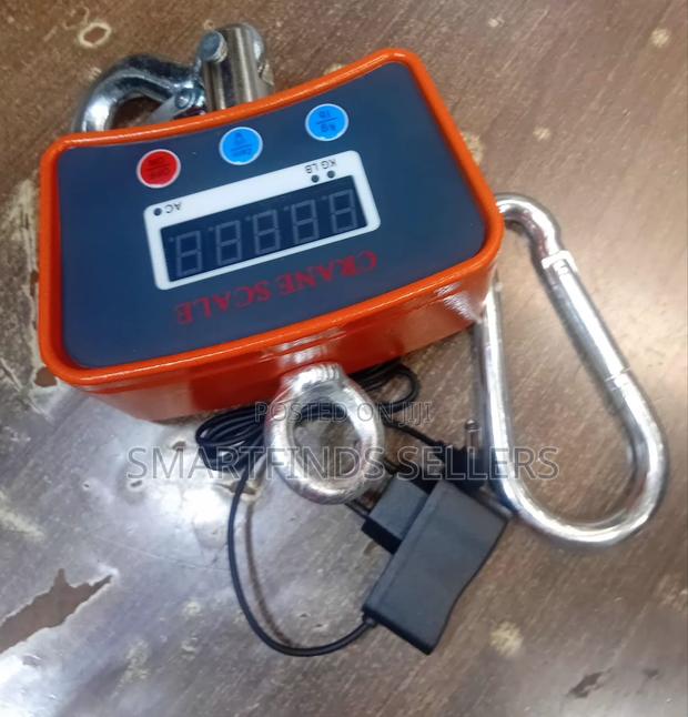 Industrial Electronic Crane Scale – Durable LCD Hanging Scale