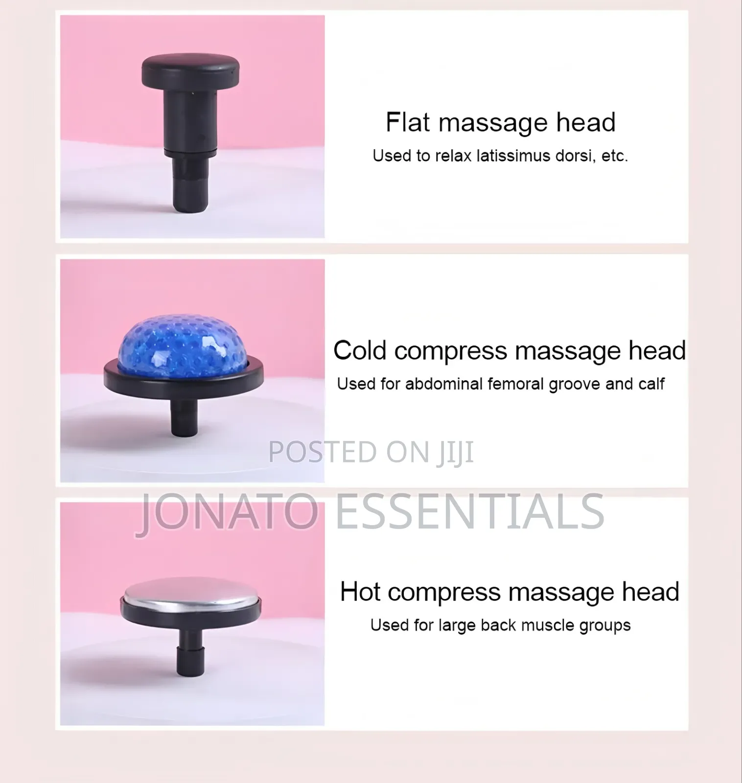 Hot and Cold Compression Massage Gun Deep Tissue Percussion Massager