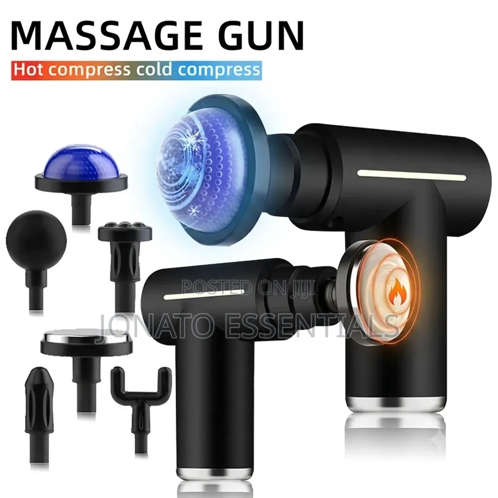 Hot and Cold Compression Massage Gun Deep Tissue Percussion Massager