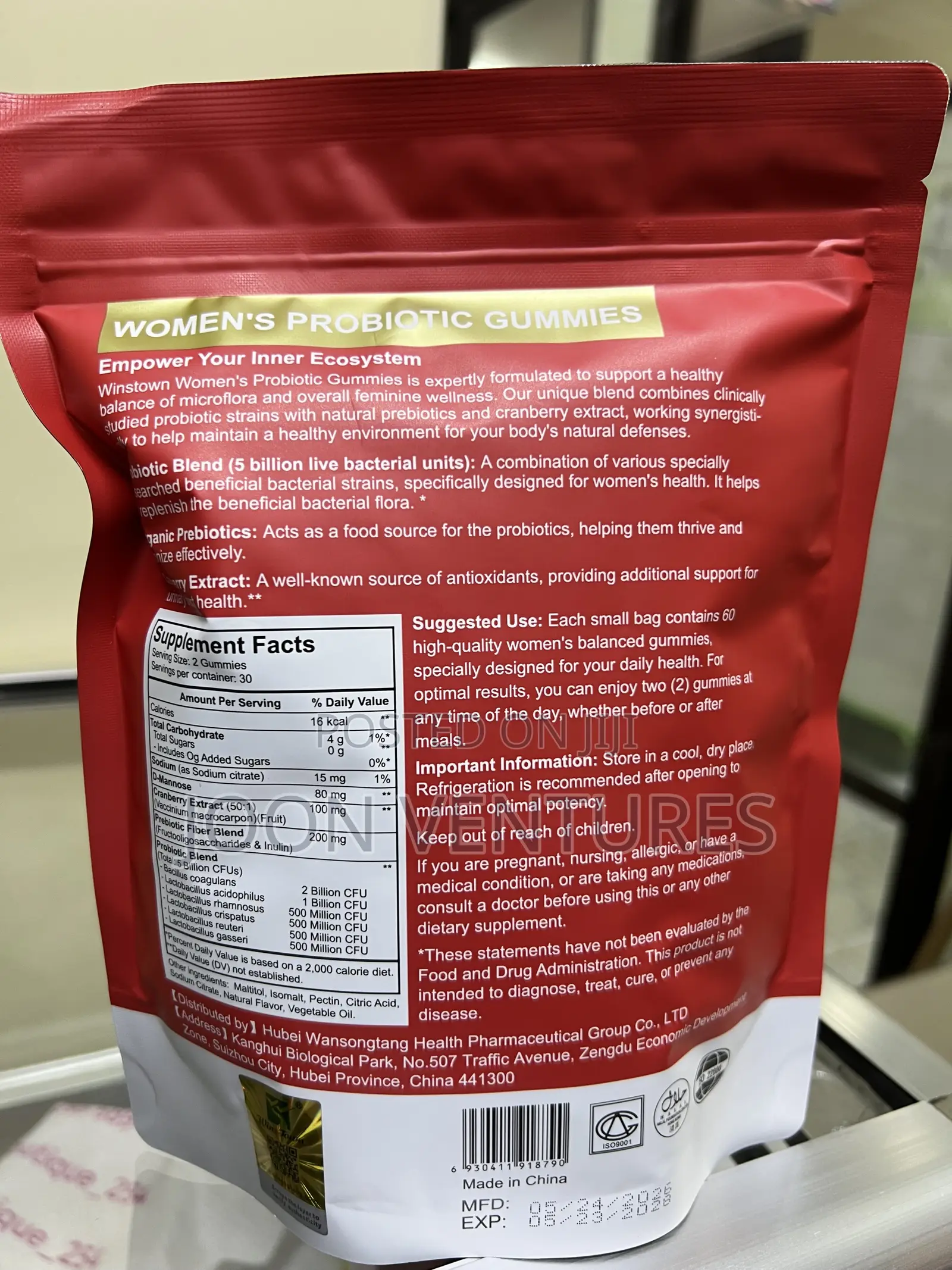 Women’s Probiotic Gummies