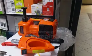 12V Electric Hydraulic Car Jack With Built-in Air Compressor