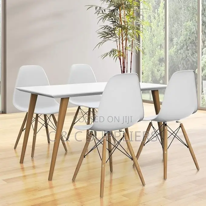 Eames Armless Plastic Dining Chair