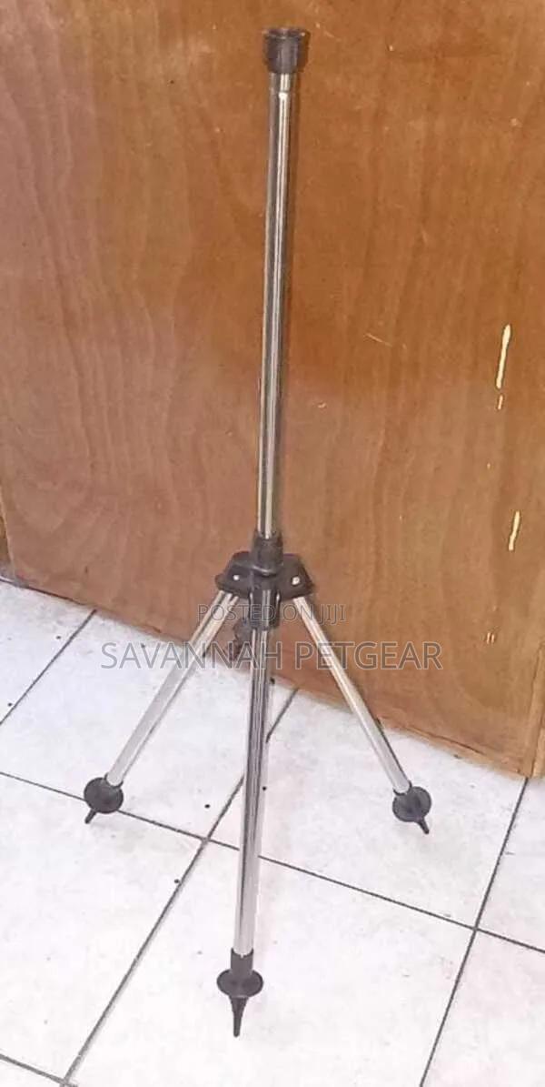 1⁄2" Garden Sprinkler Tripod Telescoping Stainless Steel Metal Design
