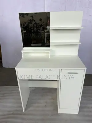 Vanity Set; Premium MDF Dressing Table Set With Mirror