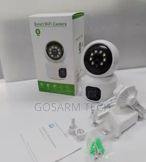 Dual Lens 4G Baby Monitor CCTV Camera Security Camera With App Control