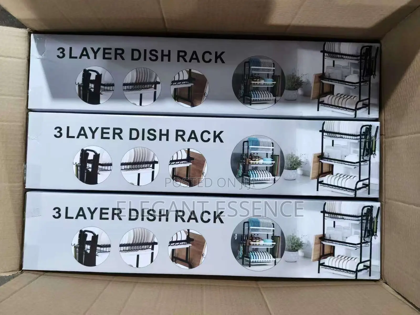 Heavy Duty 3 Layer Dish Drainer