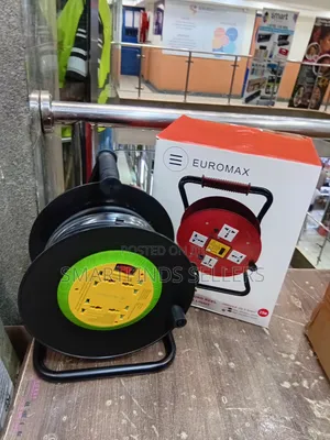 Euromax Extension Cord Reel – Heavy-Duty Power Cable Reel