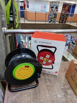 Euromax Cable Reel Extension – Portable Multi-Socket Cord Reel