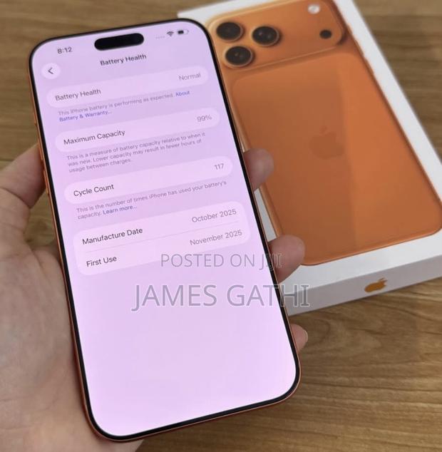Apple iPhone 17 Pro Max 512 GB Orange - thumbnail 3