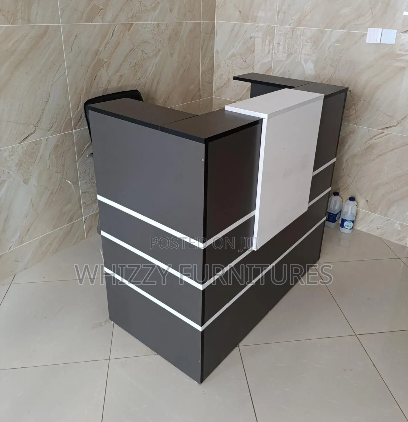 Modern Office Reception Desk