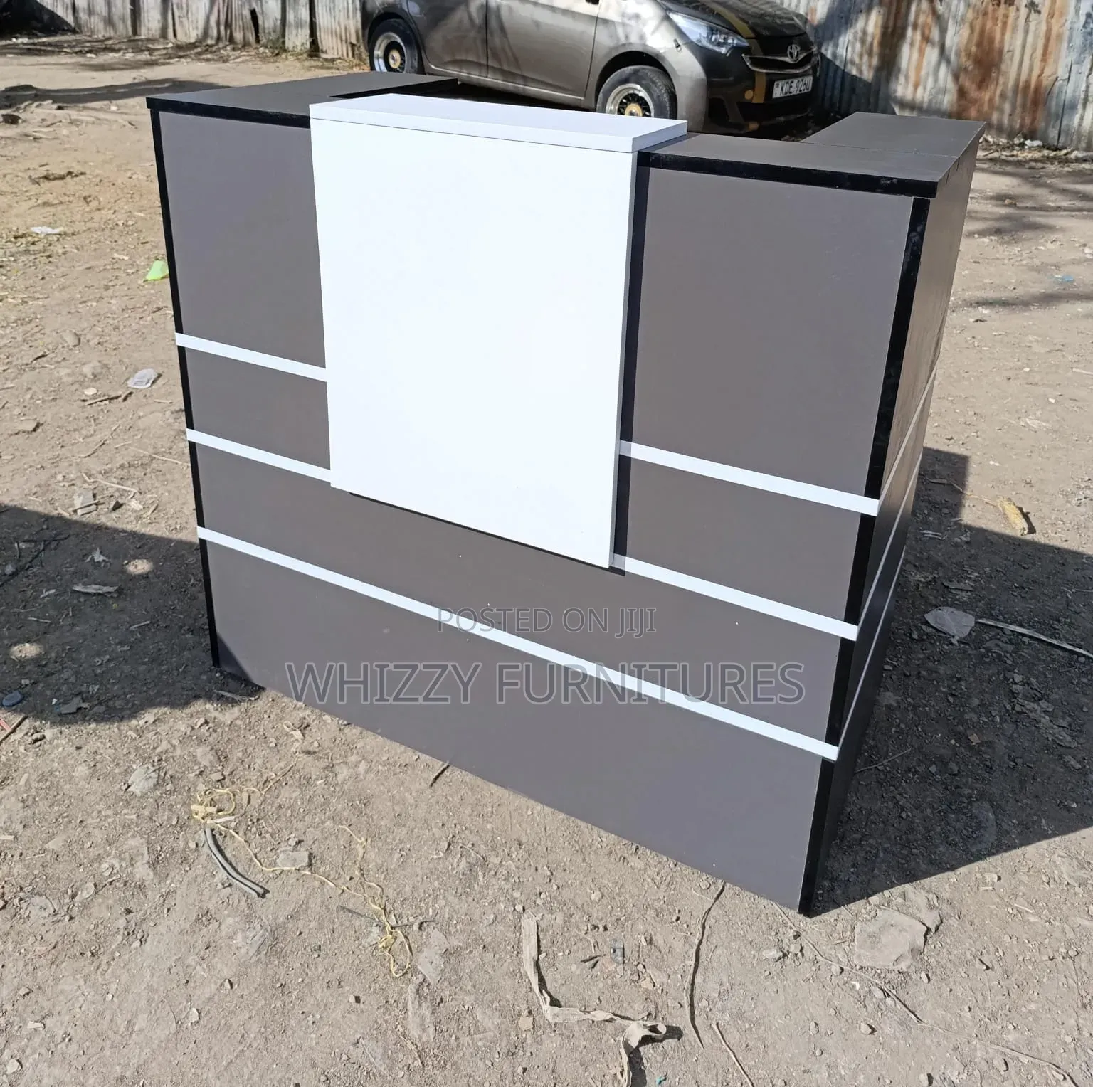 Modern Office Reception Desk