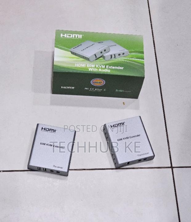 HDMI 60M KVM Extender With Audio Over Cat5e/Cat6 Ethernet - main view