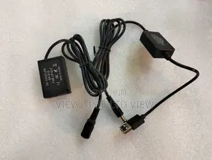 USB Canon LP-E17 Dummy Battery With DC Coupler Power Cable