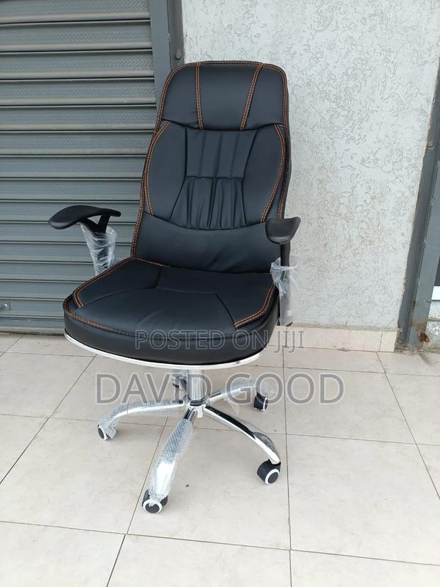 Leather Accent Chair - thumbnail 2