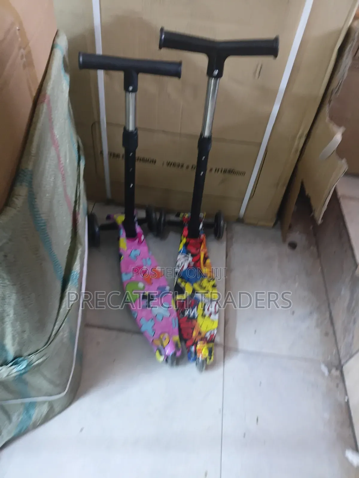 Children's Foldable Kick Scooter – 3 Wheel Design