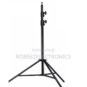 2.4M (8ft) Spring-Cushioned Studio Light Stand Support