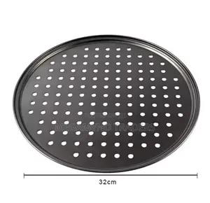 Pizza Pan /Nonstick Perforated Pizza Plate