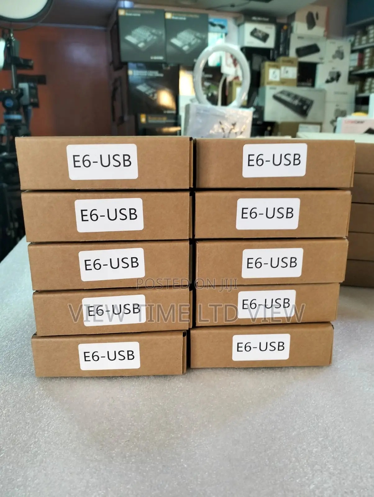 USB Canon LP-E6 Dummy Battery With 5V 2A Cable
