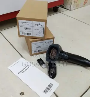 2D Wireless Barcode Scanner – Bluetooth QR Code Reader for POS System