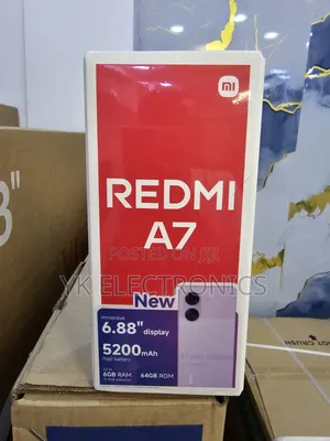 New Xiaomi Redmi A7 64 GB Black