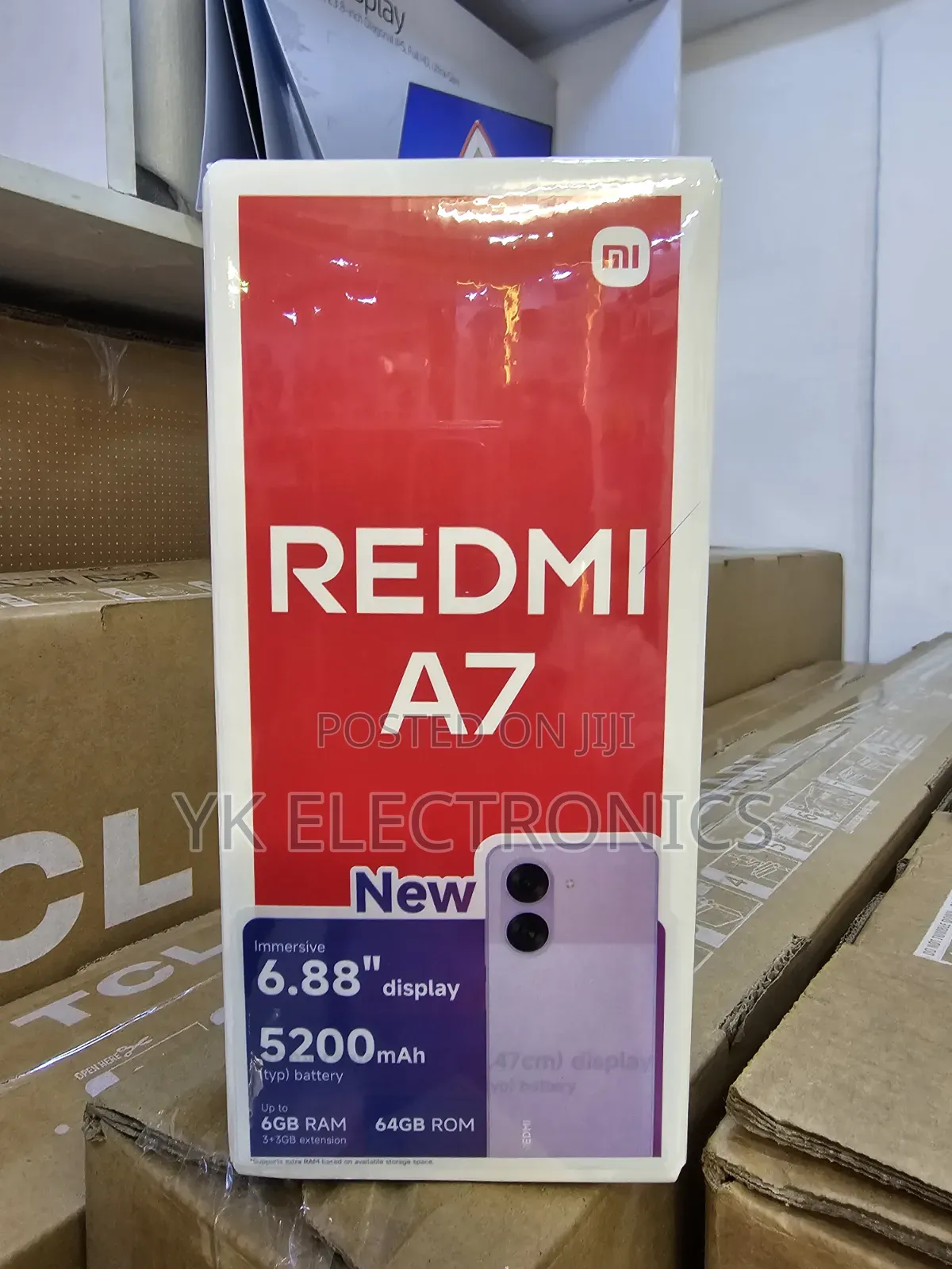 New Xiaomi Redmi A7 64 GB Black