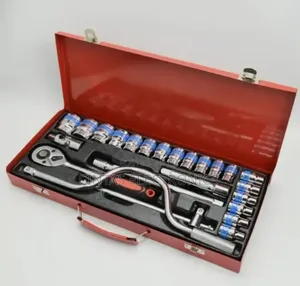 24-PCS 1/2" Drive Socket Wrench Set