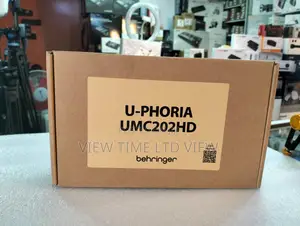Behringer U-Phoria UMC202HD 2×2 USB Audio Interface