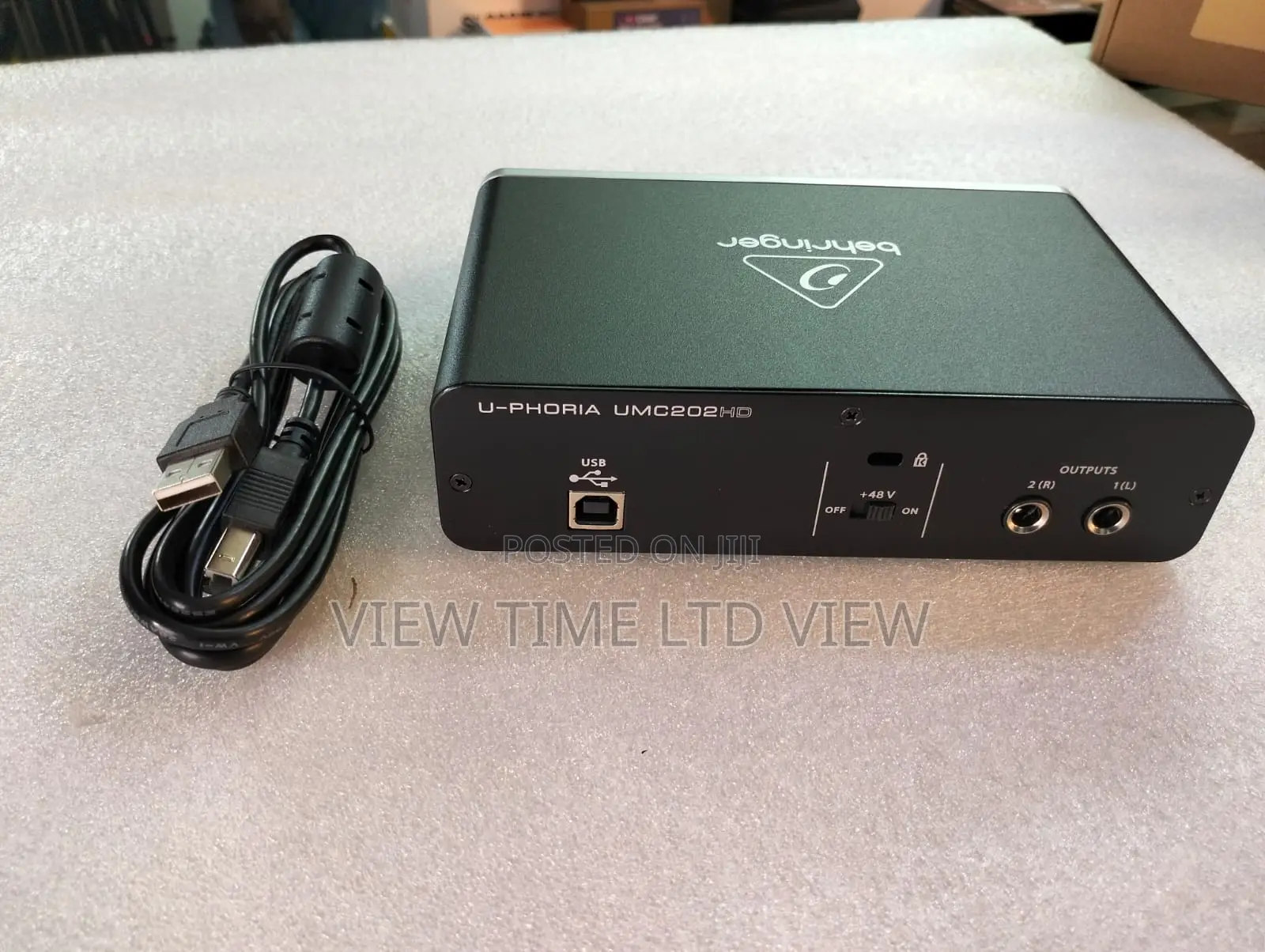 Behringer U-Phoria UMC202HD 2×2 USB Audio Interface