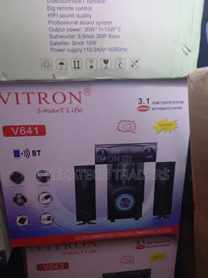 Vitron V641 3.1 Speaker System With Remote Control