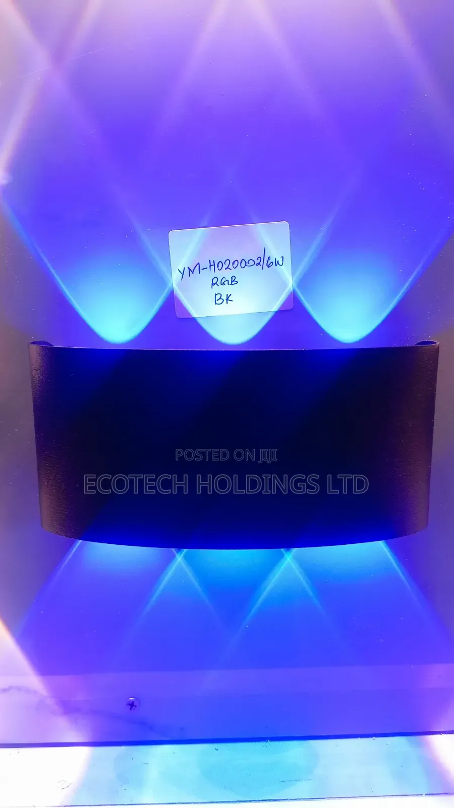 3 Eye RGB Black Body Up Down Wall Light
