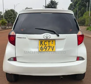Toyota Ractis 2012 White