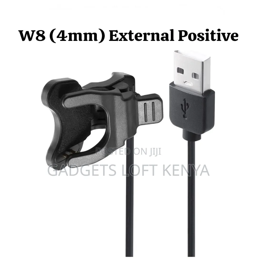 W8 Clip Smart Watch Charging Cable