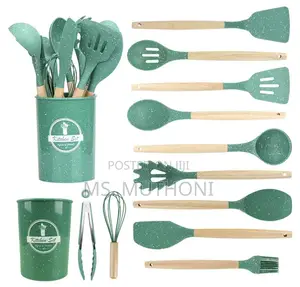 Unique ( Marble ) Silicone Spoons Set