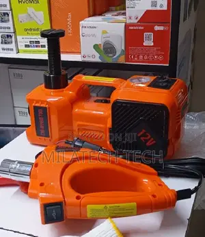 Professional Electric Car Jack Portable Air Compressor Kit