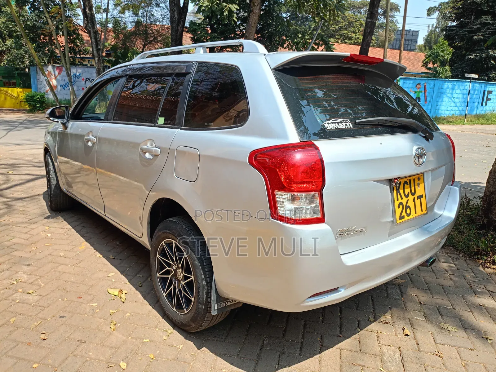 Toyota Corolla Fielder 2012 Silver