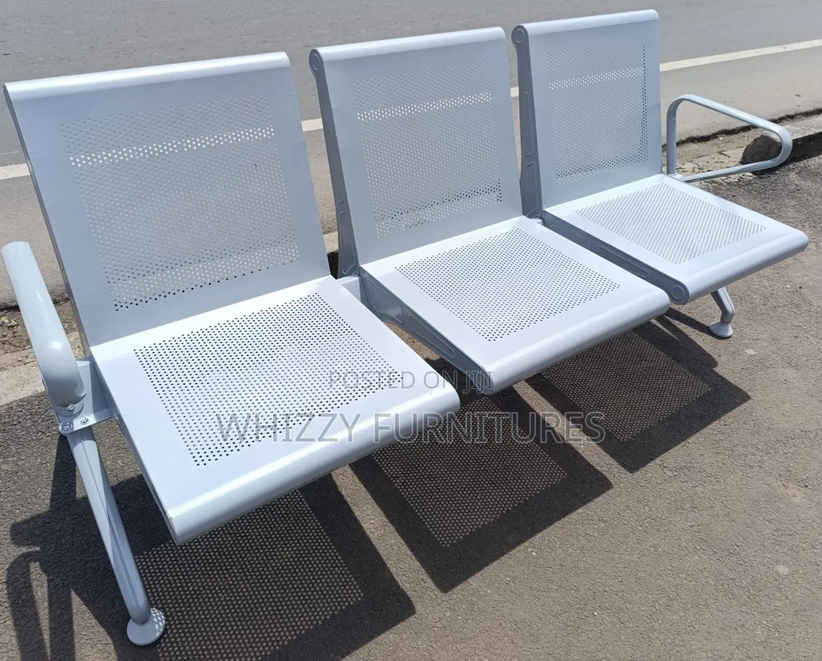 Visitors Waiting Bench 3 Seater