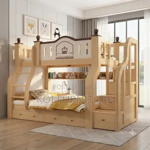 Wooden Double Decker Bed