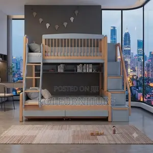 Wooden Double Decker Bed
