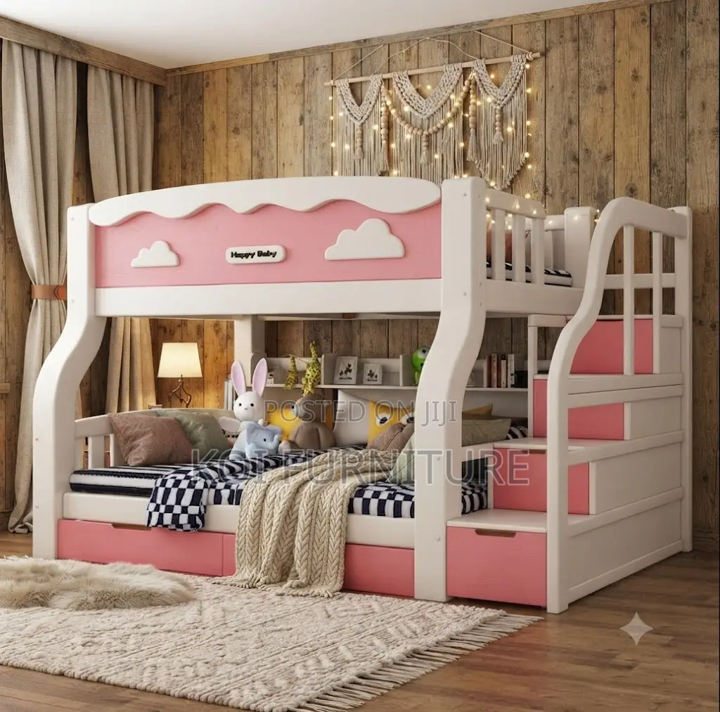 Wooden Double Decker Bed