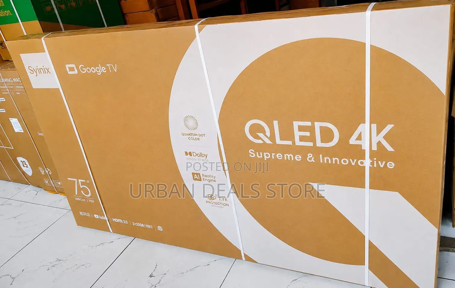 Syinix Qled 75" Google TV