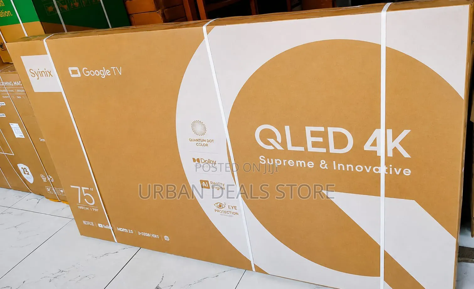 Syinix Qled 75" Google TV