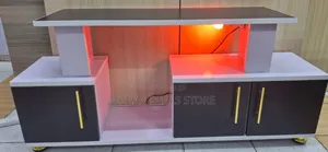 Istanbul 2 Modern TV Stand With LED Lights