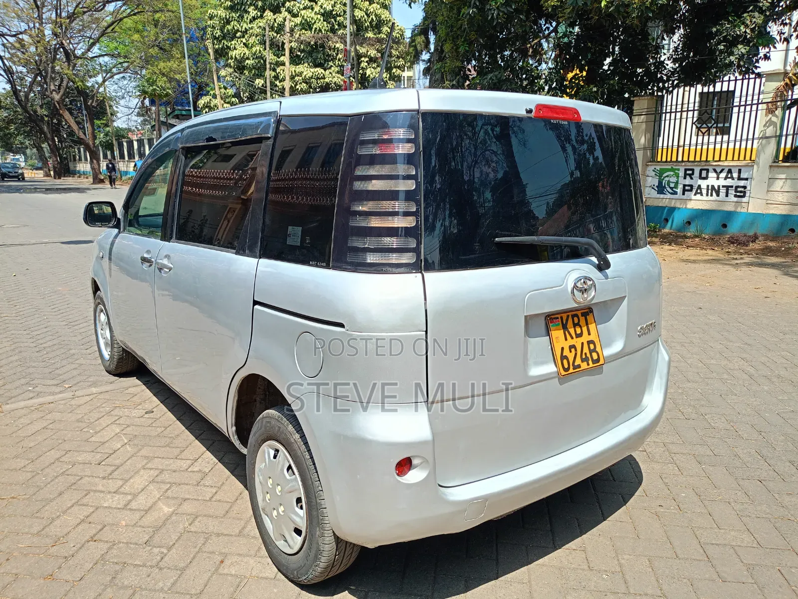 Toyota Sienta 2007 Silver
