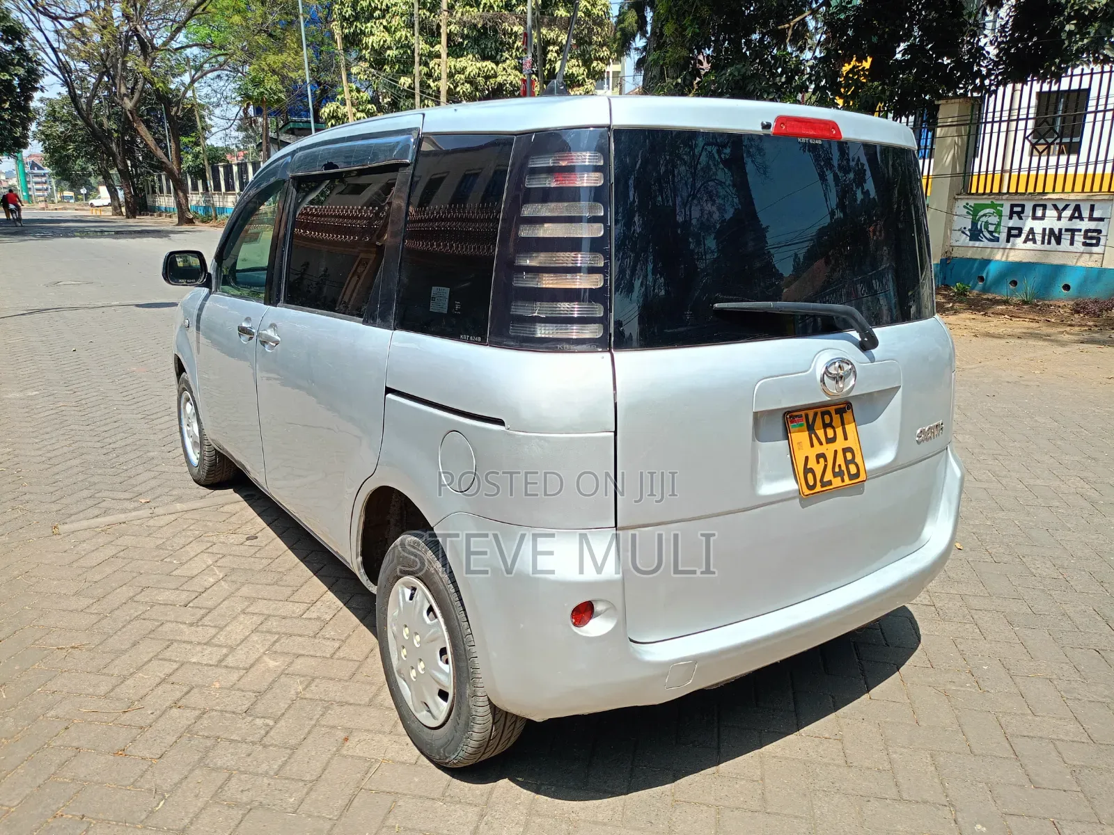 Toyota Sienta 2007 Silver