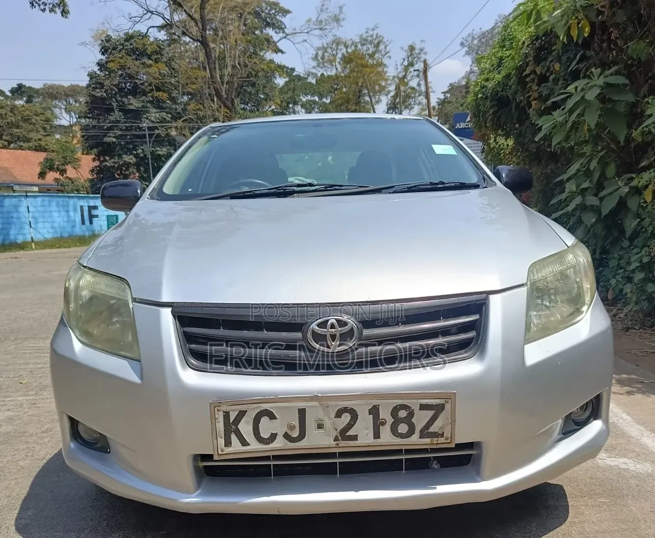 Toyota Axio 2009 Gray