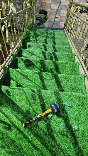 Stay Cozy, Stay Green With Staircase Artificial Green Grass Carpet