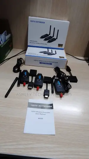 Advanced 50M Wireless HDMI Video Extender With 2 Receivers