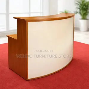 Reception Desk; 1.6 Meters Curved Circle Reception Desk