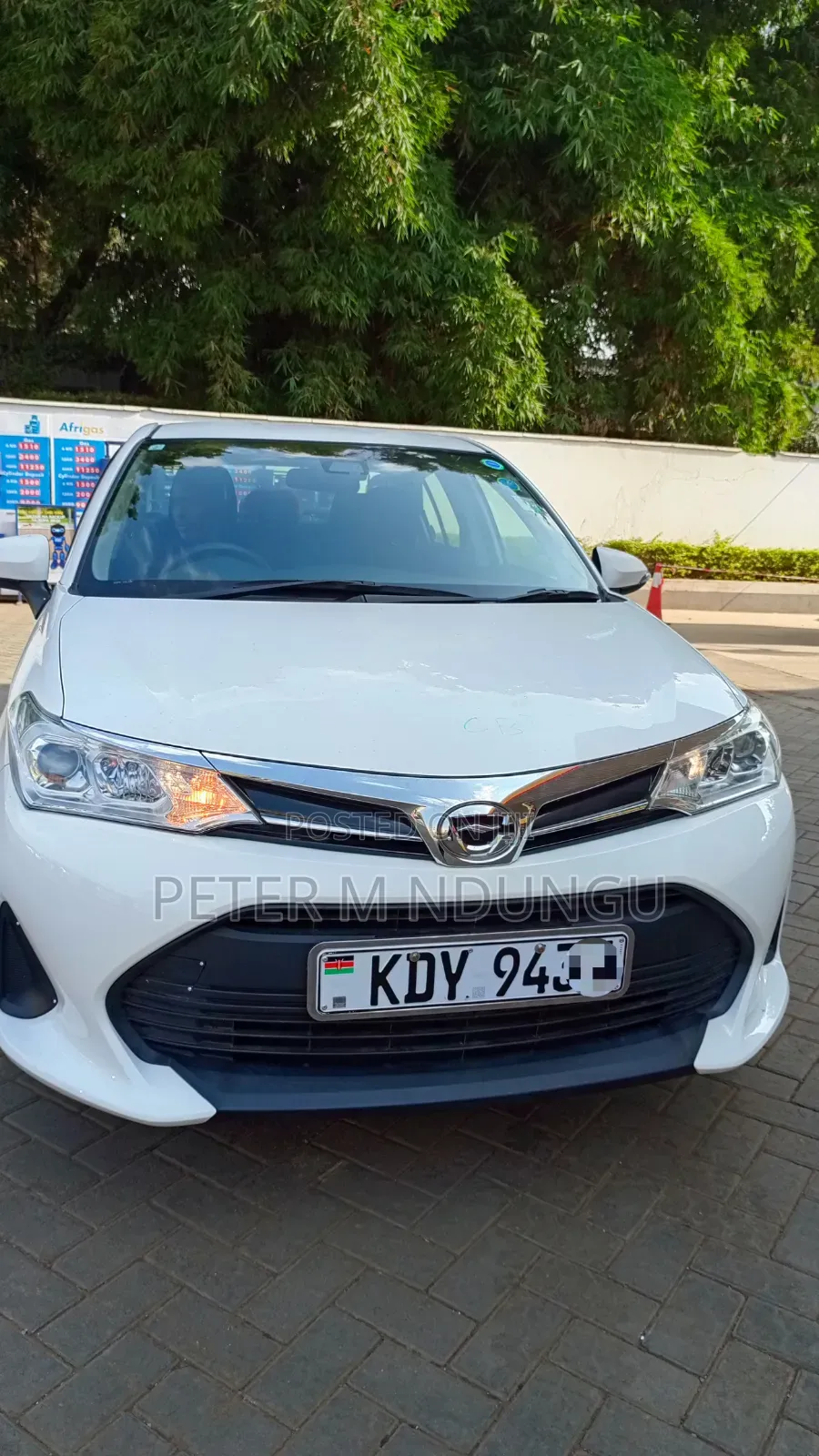 Toyota Axio 2019 White