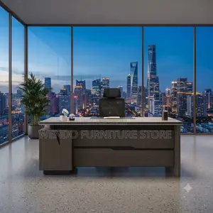 Office Desk; 160cm Executive Senior Governor Desk